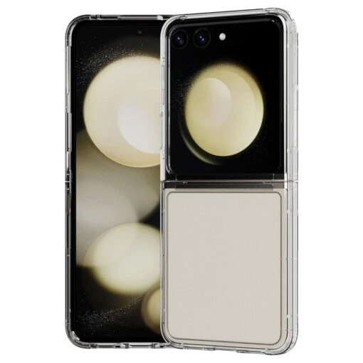 Tech21 EvoClear Tough Rear Case Cover For Samsung Galaxy Z Flip5 5G - Clear