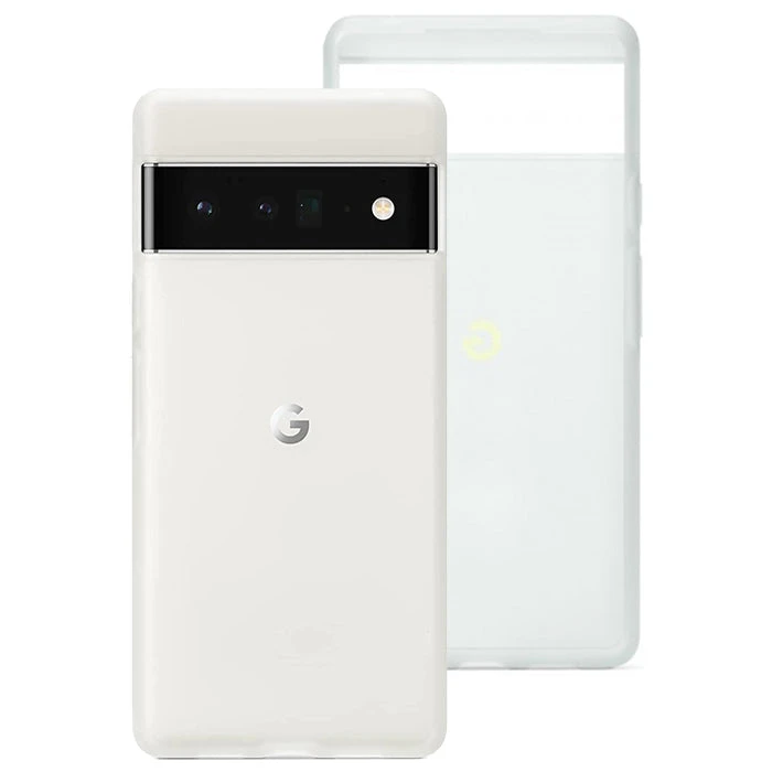 Official Genuine Google Protection Case For Pixel 6 Pro - Light Frost