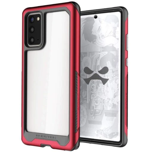 Ghostek Atomic Slim 3 Aluminum Tough Case Cover For Samsung Galaxy Note 20 & 5G - Red