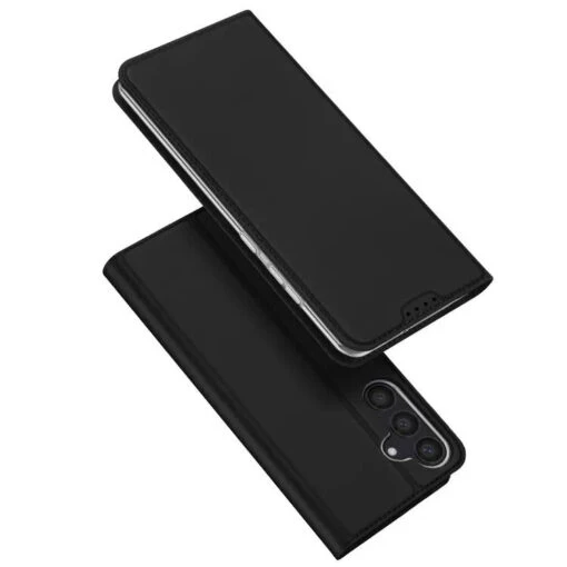 DUX DUCIS Skin Pro Faux Leather Wallet Flip Case For Samsung Galaxy S24 - Black