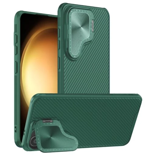 Nillkin CamShield Prop Lens Protector Case Cover For Samsung Galaxy S24+ Plus - Green