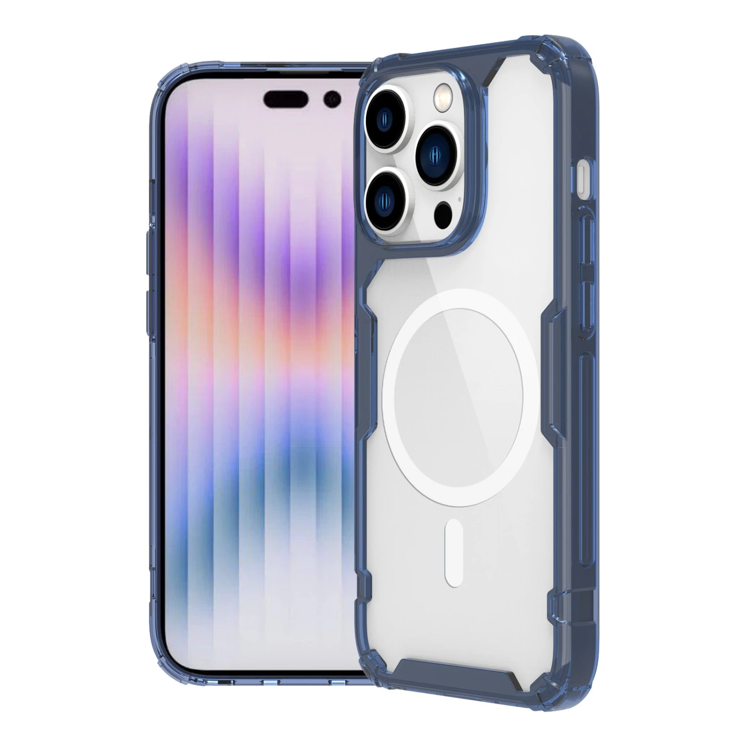 Nillkin Nature TPU Pro MagSafe Tough Case For Apple IPhone 14 Pro - Blue