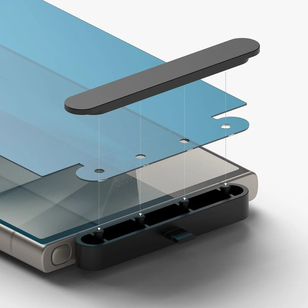 Ringke Dual Easy Film Screen Protector 2 Pack For Samsung Galaxy S24 Ultra - Clear - Image 5