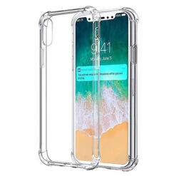 Clear Tough Rear Case For Apple IPhone X / XS - Transparent