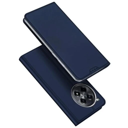 DUX DUCIS Skin Pro Faux Leather Wallet Flip Case For OnePlus Ace 3 / 12R - Blue