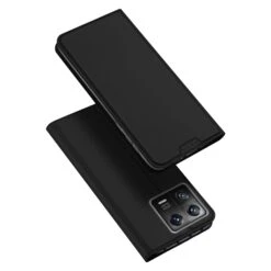 DUX DUCIS Skin Pro Faux Leather Wallet Flip Case For Xiaomi 13 - Black
