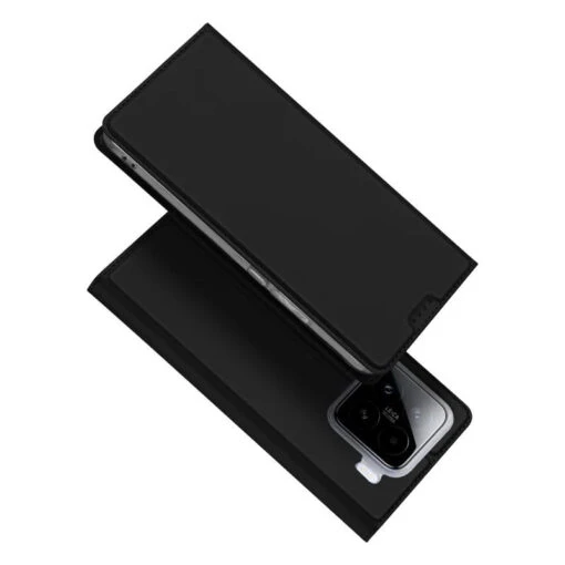 DUX DUCIS Skin Pro Faux Leather Wallet Flip Case For Xiaomi 15 - Black