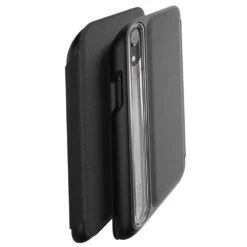 Gear4 Oxford D30 Tough Leather Folio Flip Case Cover Apple IPhone XR - Black