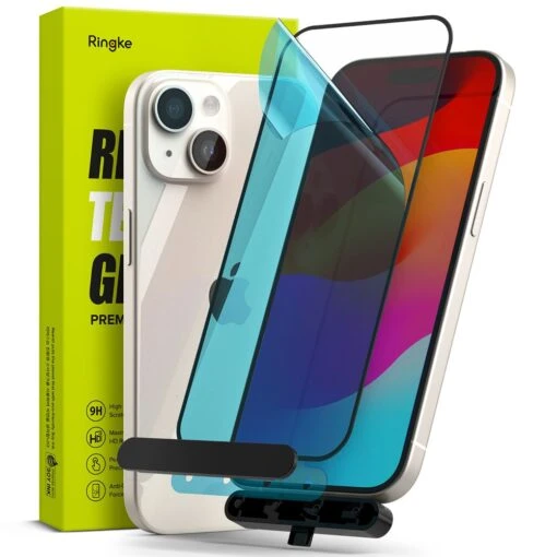 Ringke ID Glass Tempered Screen Protector For Apple IPhone 15