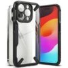Ringke Fusion X Tough Rear Case Cover For Apple IPhone 15 Pro Max- Black / Clear
