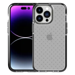 Tech21 EvoCheck Tough Rear Case Cover For Apple IPhone 12 / 13 Pro Max - Smokey Black