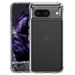 Tech21 EvoClear Tough Rear Case Cover For Google Pixel 8 - Transparent