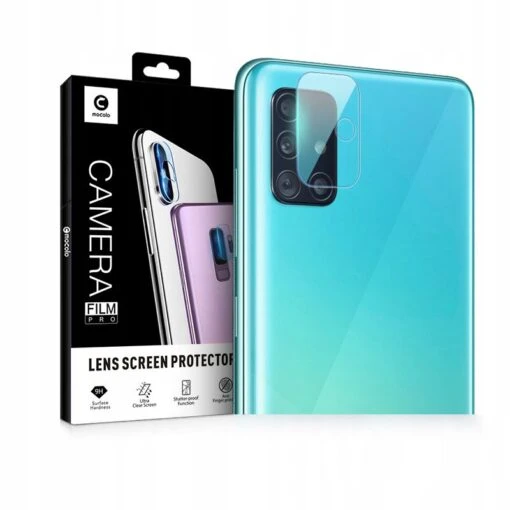 Mocolo TG+ Tempered Glass Camera Lens Protector For Samsung Galaxy A51 - Clear