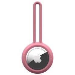 U By UAG [U] Dot Loop Silicone Tough Case Cover For Apple AirTags - Dusty Rose