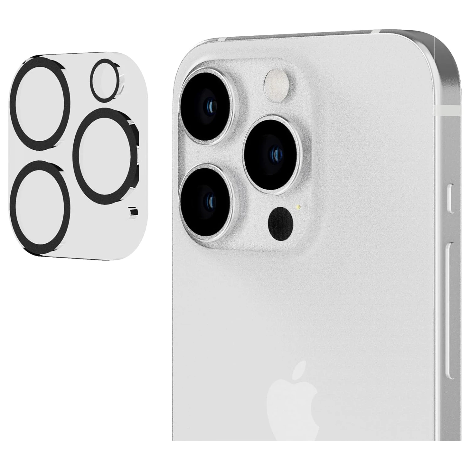 Tech21 Anti Glare Impact Glass Screen And Lens Protector Bundle For Apple IPhone 15 Pro - Image 3