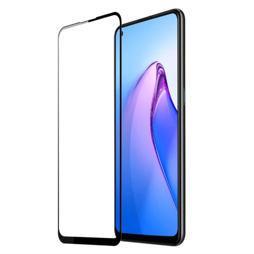 DUX DUCIS Tempered Glass Screen Protector Guard For OPPO Reno8 - Black