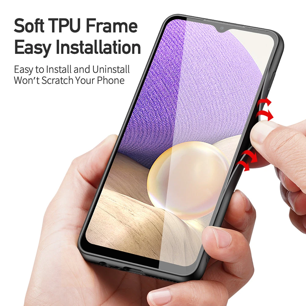 DUX DUCIS Fino Series Premium Rear Case Cover For Samsung Galaxy A32 5G - Green - Image 6