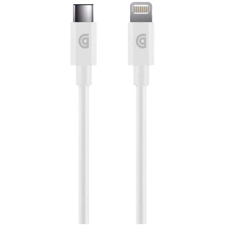 Griffin Charge/Sync USB-C To Lightning Cable 1.2m/4ft Long - White
