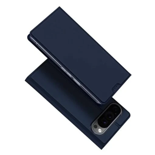 DUX DUCIS Skin Pro Faux Leather Wallet Flip Case For Google Pixel 9 Pro XL - Blue