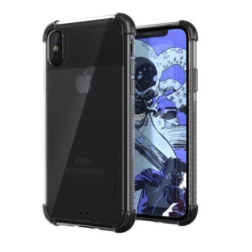Ghostek Covert 2 Clear Protective Rear Case Cover For Apple IPhone X / Xs - Black