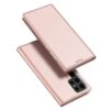 DUX DUCIS Skin Pro Faux Leather Wallet Flip Case For Samsung Galaxy S24 Ultra - Rose Gold
