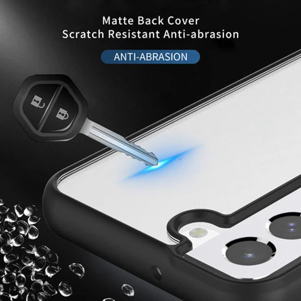 Armoured™ Shield Tough Case For Samsung Galaxy S22+ (Plus) 5G - Black (red Buttons) - Image 4