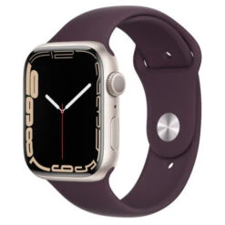 Official Apple Watch 1 2 3 4 5 6 7 8 9 SE Ultra 1&2 Sport Band Strap For 42, 44, 45 & 49mm - Dark Cherry