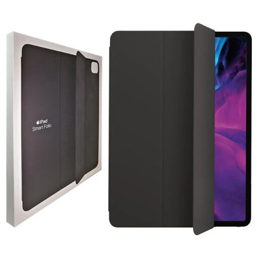 Official Apple Smart Folio Case For Apple IPad 12.9" (3rd, 4th, 5th And 6th Gen. 2018/2020/2021/2022) - Black