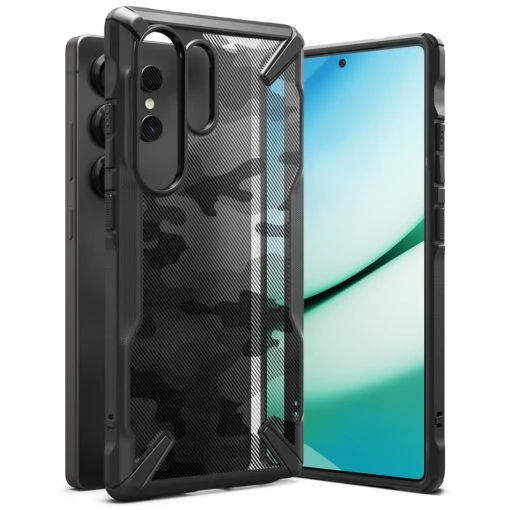 Ringke Fusion X Tough Rugged Case For Samsung Galaxy S25 Ultra - Camo Black