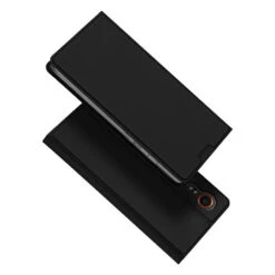 DUX DUCIS Skin Pro Faux Leather Wallet Flip Case For Samsung Galaxy Xcover 7 - Black