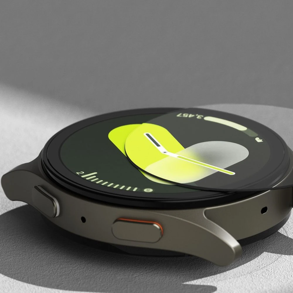 Ringke Slim Case & Tempered Glass Protector Bundle For Galaxy Watch 7 44mm - Black - Image 4