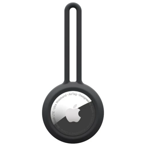 U By UAG [U] Dot Loop Silicone Tough Case Cover For Apple AirTags - Black