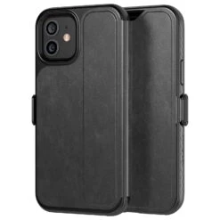 Tech21 EvoWallet Flip Case For Apple IPhone 12 / 12 Pro - Black