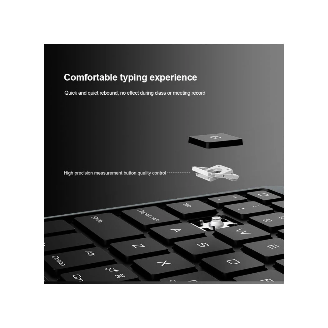 Nillkin Bumper Link Tough Keyboard Case For Apple IPad 10.9" (10th Gen. 2020) (Backlit Version) - Black - Image 7