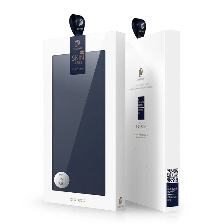 DUX DUCIS Skin Pro Faux Leather Wallet Flip Case For Samsung Galaxy A15 / A15 5G - Blue - Image 10