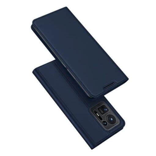 DUX DUCIS Skin Pro Faux Leather Wallet Flip Case For Xiaomi Mix 4 - Blue