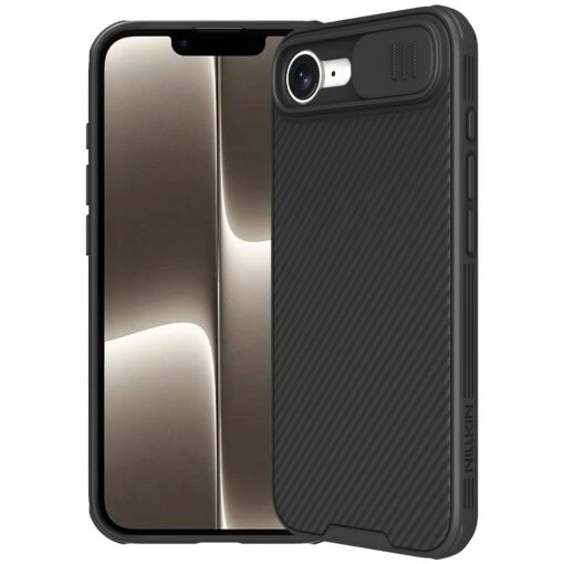 Nillkin CamShield Pro Lens Protector Case Cover For Apple IPhone 16e - Black
