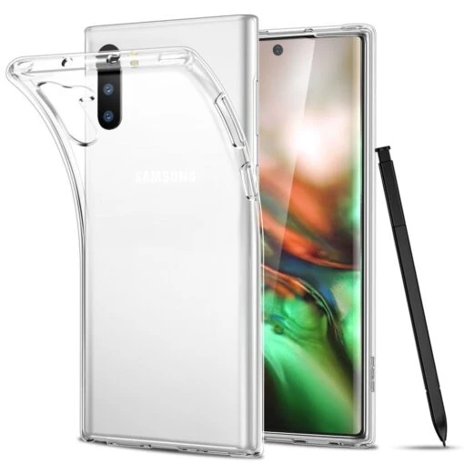 ESR Essential Zero Slim Soft TPU Rear Case Cover For Samsung Galaxy Note 10, Clear