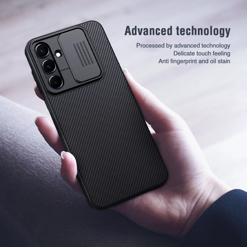 Nillkin CamShield Pro Lens Protector Case Cover For Samsung Galaxy A16 5G - Black - Image 6