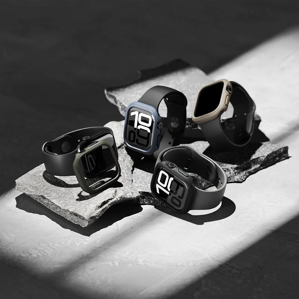 Ringke Onyx Case For Apple Watch 10 (46mm) - Black - Image 6