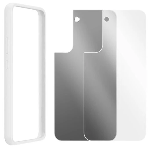 Official Samsung Interchangeable Rear Frame Cover For Galaxy S22 - White