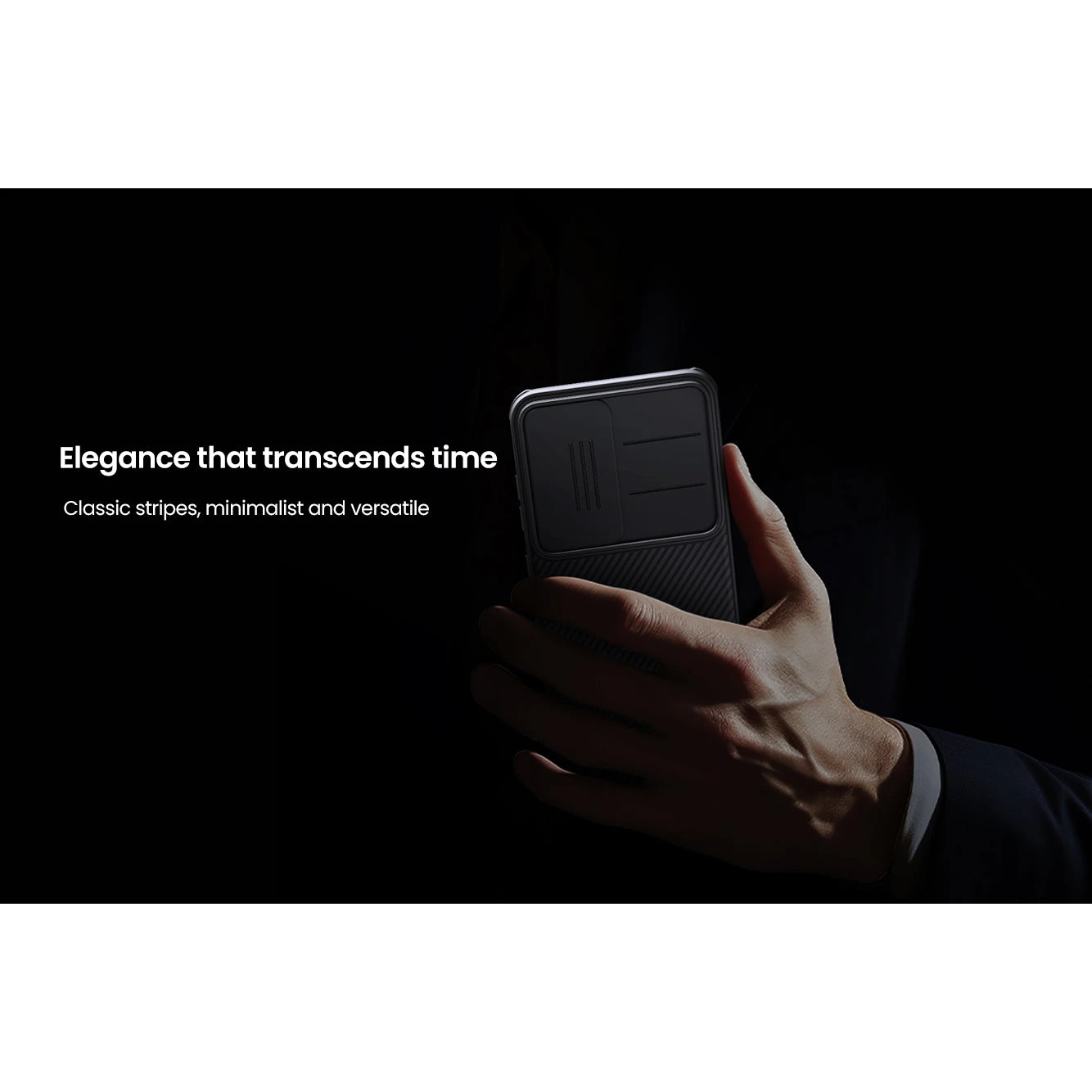 Nillkin CamShield Pro Lens Protector Case Cover For Samsung Galaxy S25+ Plus - Black - Image 6