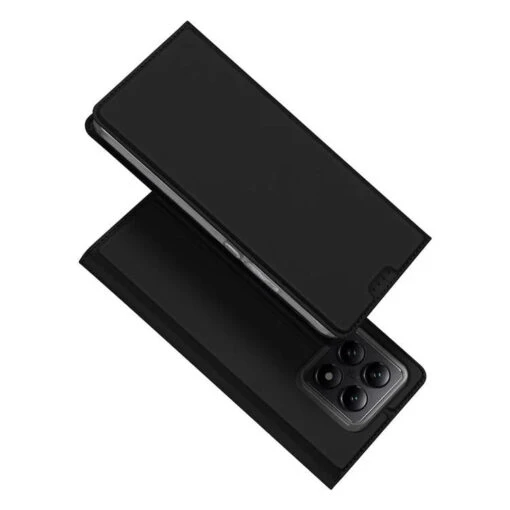 DUX DUCIS Skin Pro Faux Leather Wallet Flip Case For Xiaomi 14T - Black