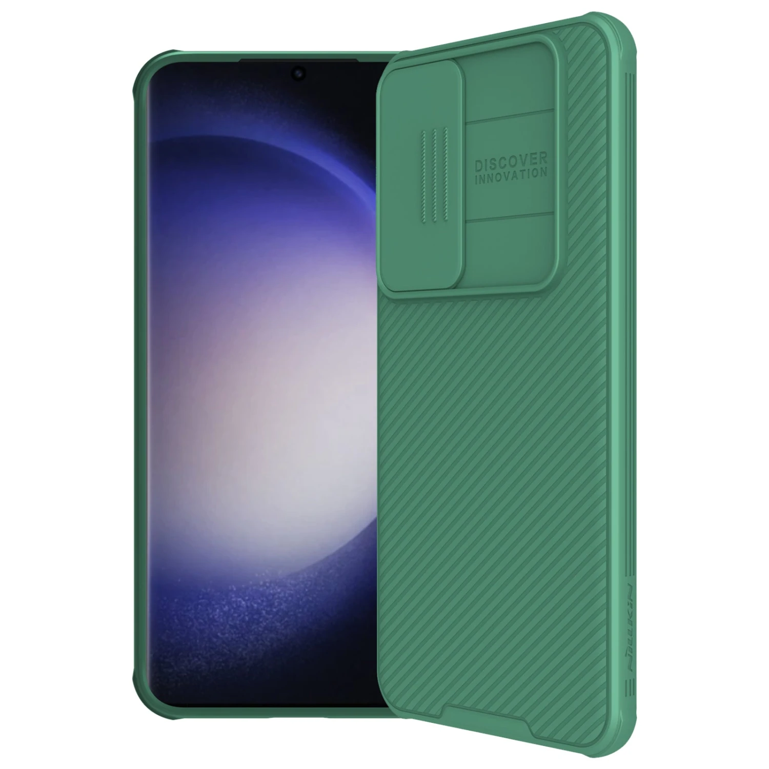 Nillkin CamShield Pro Lens Protector Case Cover For Samsung Galaxy S24+ Plus - Green