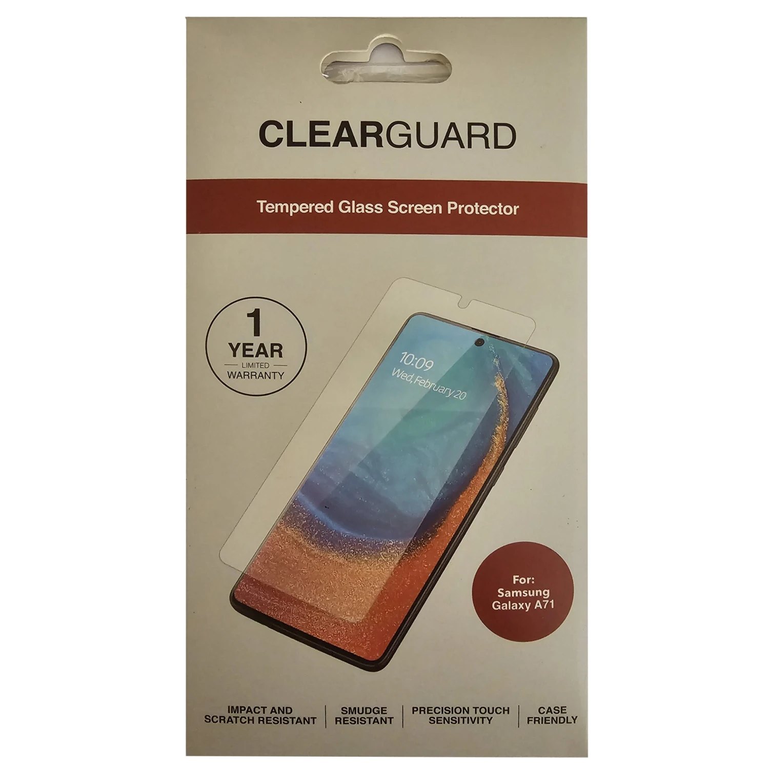 4 X ZAGG ClearGuard Tempered Glass Screen Protector For Samsung Galaxy A71