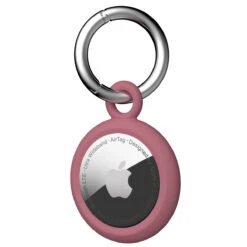 U By UAG [U] Dot Keychain Silicone Tough Case For Apple AirTags - Dusty Rose