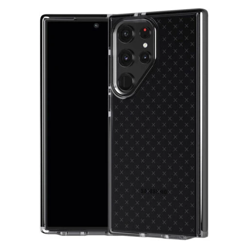 Tech21 EvoCheck Tough Rear Case Cover For Samsung Galaxy S23 Ultra - Smokey/Black