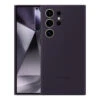 Official Genuine Samsung Silicone Rear Case Cover For Samsung Galaxy S24 Ultra - Dark Violet