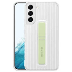 Official Samsung Protective Standing Cover For Galaxy S22+ Plus 5G - White