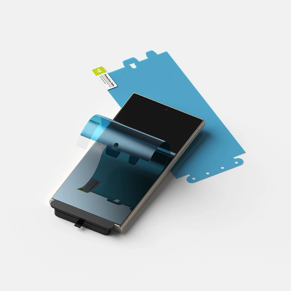 Ringke Dual Easy Film Screen Protector 2 Pack For Samsung Galaxy S24 Ultra - Clear - Image 9